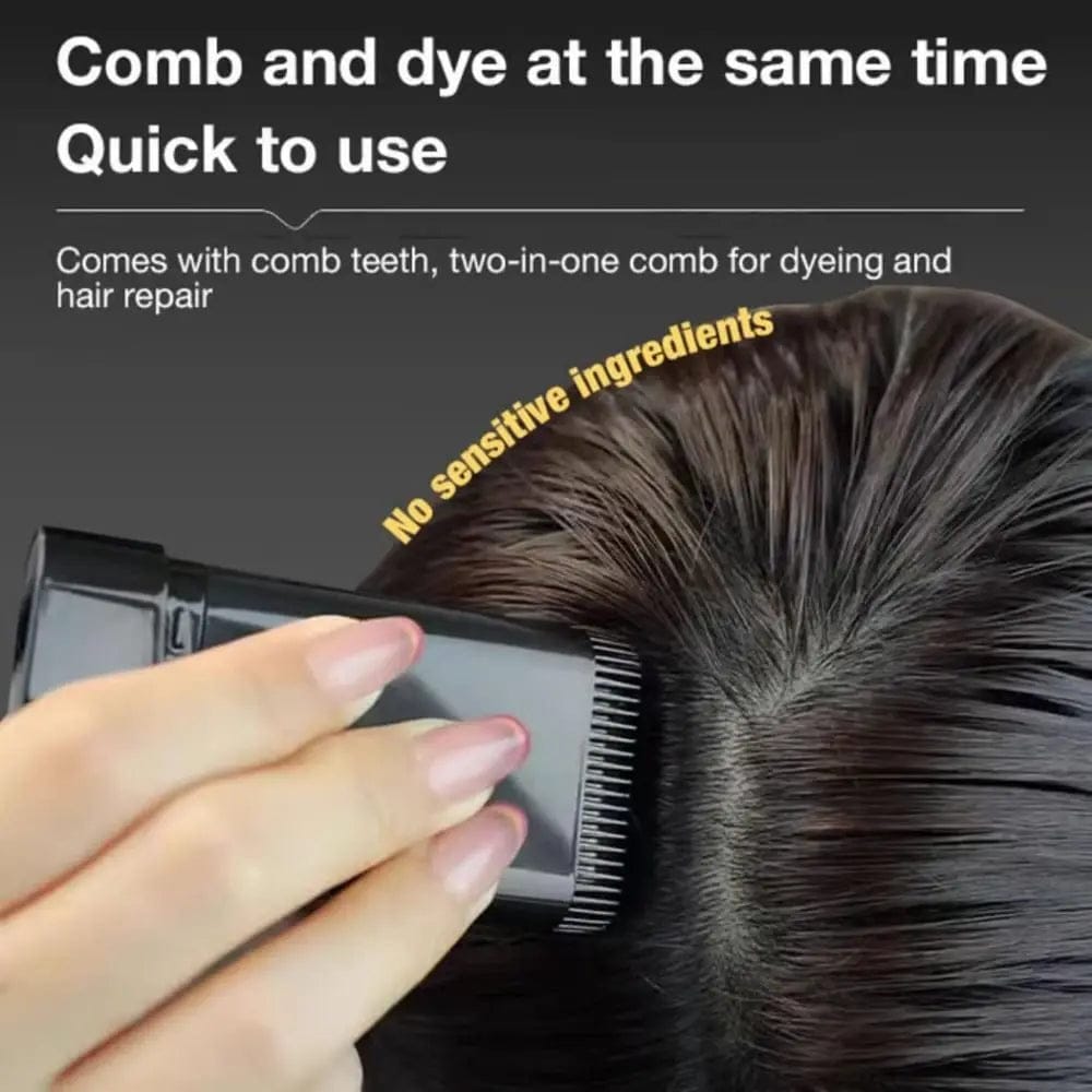 💇 Water And Sweat Proof Hair Comb Dye – Long Lasting Hair Coloring Solution