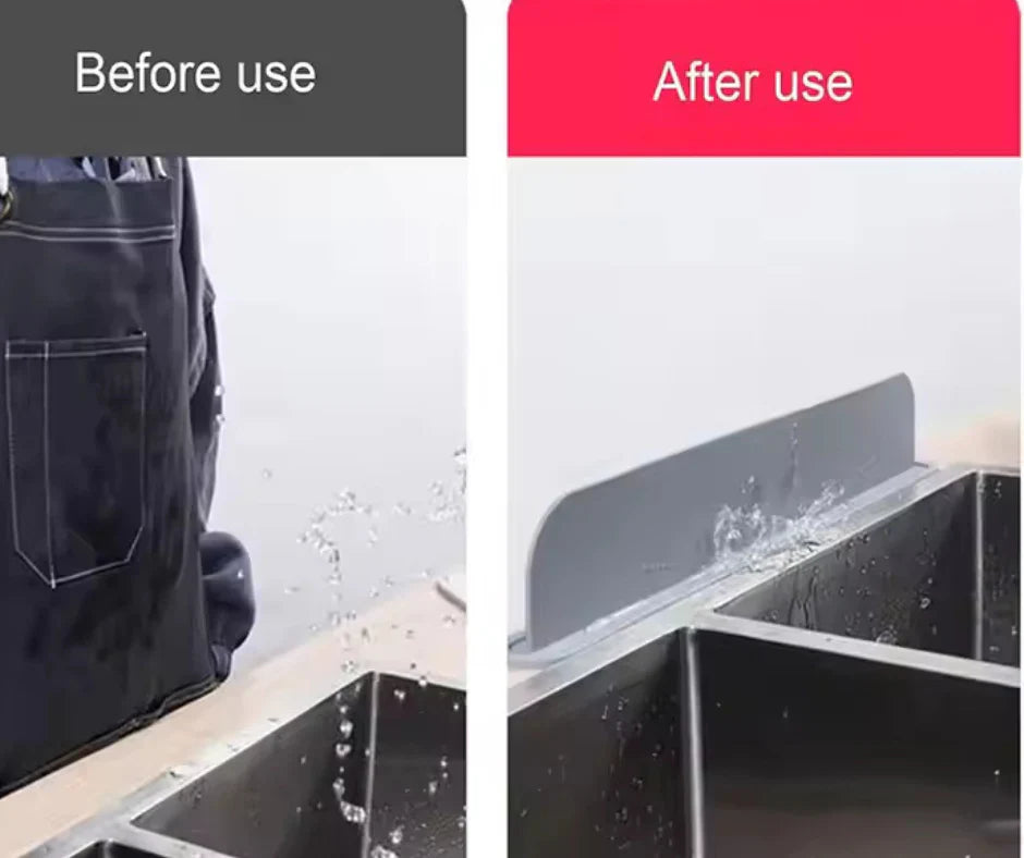 Kitchen Sink Splash Guard – Extra Wide Water Protection