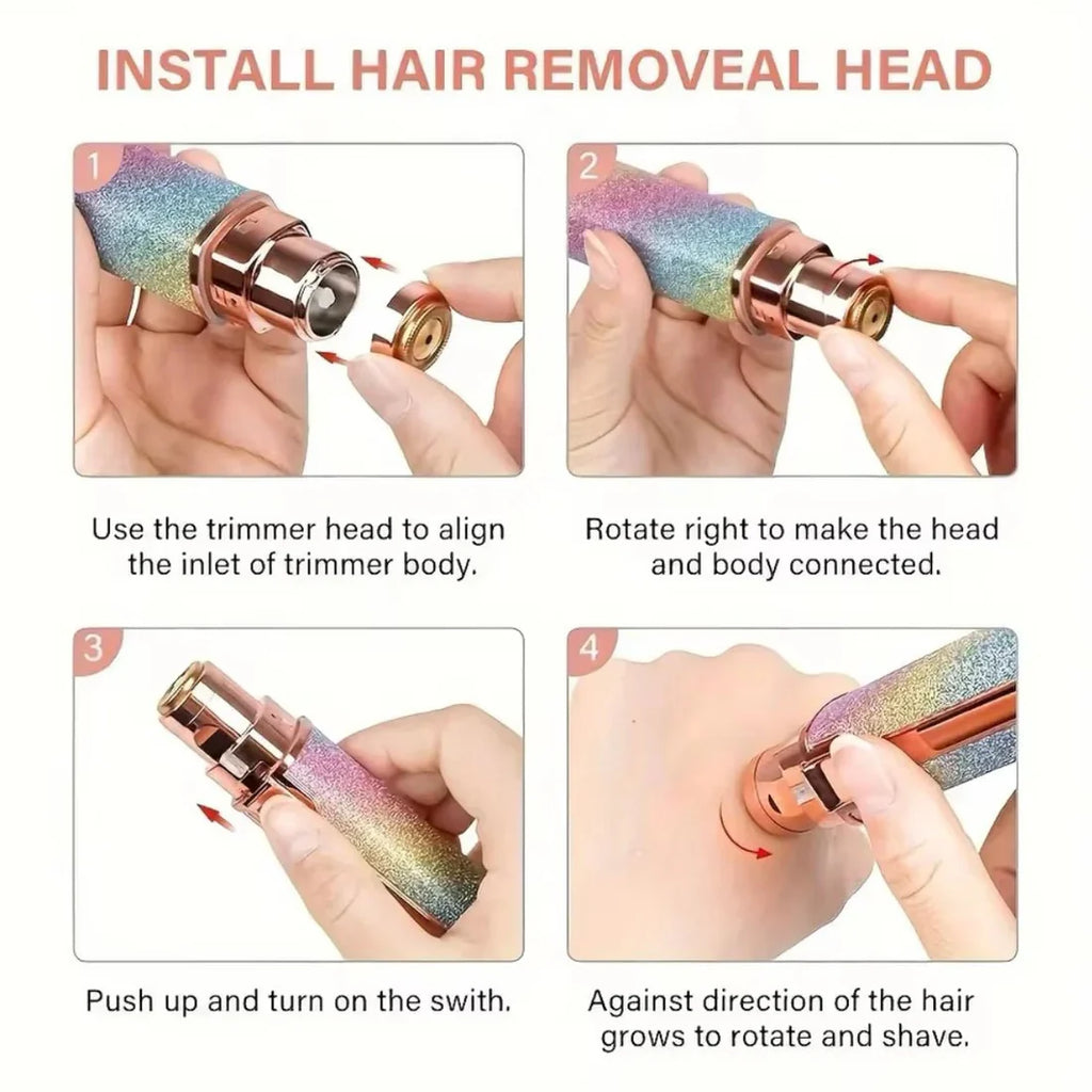 2-In-1 Flawless Eyebrow Trimmer – Perfect Brows & Smooth Skin Anytime