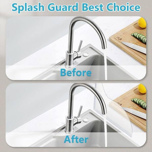 Kitchen Sink Splash Guard – Extra Wide Water Protection
